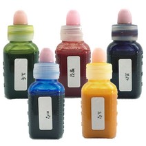리브레캔들 비누 디퓨저 석고방향제 DIY 색소 10 ml 5p, 10개입, 파랑, 초록, 빨강, 보라, 노랑