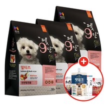 목우촌 펫9단 말티즈 1.8kgX3개+사은품, 말티즈 1.8kgX3, 07_퍼피아이 치킨 간식 100g