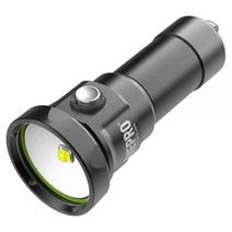 Divepro 수중 비디오 다이빙 라이트 D40F 100°K, 4200 Lumens Black