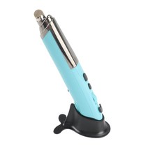 STK 블루투스 무선 펜마우스 6버튼 10미터 연결 5색 마우스펜 노트북 테블릿 핸드폰 적용가능, 블루