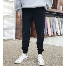 리턴옴므 남자 겨울 기모 방수 밴딩 조거팬츠