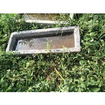 물학 정원석 수반 연꽃 돌독 돌확 직사각 수반 1미터, 110-120 cm