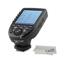 [정규품 기술적 마크 첨부 일본어 설명서 첨부] Godox Xpro-C 송신기 TTL 2.4G 무선 플래시 트리거 고속 동기 18000s 대화면 LCD 스크린 트랜스미터 호환성 Canon EOS 카메라용