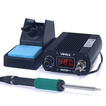 레이져용접기 납땜기 YIHUA 948DB -II 110-240V 납땜 스테이션 75W 빠른 가열 팁 T12 전자 인두, [01] SET01, [04] UK