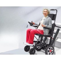 휠체어 리프트 이동식 환자 노인 전동 보조 요양원 장애인계단 이동 경사로, 베이직  휠 앞 4치수  후면 6인치  일정한 속도