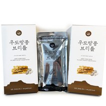 플러스제주 우도땅콩 브리틀 커피간식 서양식 달고나 100g, 우도땅콩 브리틀 100g 1개