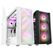 SUITMASTER P3000 제우스 ARGB (화이트) 케이스-미들타워, 선택없음