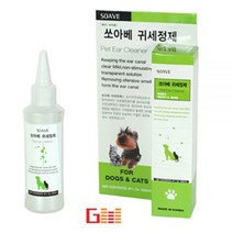 강아지 귀 세정제 세척제 청소 클리너, 단일제품