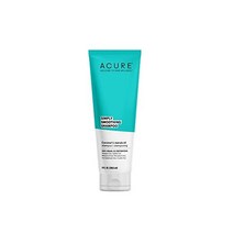 Acure 심플리 스무딩 샴푸 물 코코넛 & 마룰라 오일 100% 비건 성능 중심 헤어 케어 곱슬거림 완화 및 감소 화이트/블루 8 Fl Oz
