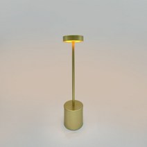 JINUS 럭셔리 신혼선물 식물등스탠드 단스탠드 책상조명 알루미늄 Led 조도 조절 USB, gold