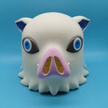 소형미니금고 가정용 사무용 개인 금고Demon slayer piggy bank hashibira inosuke money box 귀여운 pvc 컬렉션 선물, 돼지 저금통