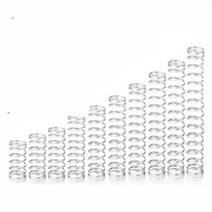 태엽 스프링 인장 볼트 코일 금형 스파이럴 대형 용수철 0.5mm 스테인리스강 초소형 압축 외경 3mm4mm5mm6mm7mm8mm9mm10mm12mm 길이 10mm 50mm, 12mm 10개, 10mm