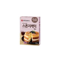큐원 홈메이드 스폰지 스펀지 케익 믹스 500g 케이크 만들기 분말 가루 파우더, 3개