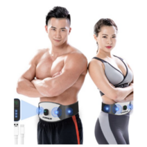 EMS저주파 복근운동기구 뱃살다이어트 홈트레이닝 트레이닝 저주파운동기구 뱃살운동기구 허리마사지기 리모컨추가 기본모델 허리벨트1개 고급모델 허리1개와 팔2개 풀세트, 허리마사지기1개
