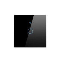 공구부품 스마트 애플 홈키트 집 벽 조명 스위치 무선 와이파이 시리 음성 원격 제어 인터럽터 홈 키트 앱으로 작동, 04 1 Gang