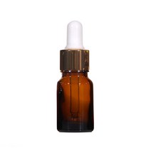 갈색병 골드스포이드 5ml 10ml 20ml 30ml 50ml 100ml 유리 오일 공병 화장품 용기, 20ml 갈색병 골드스포이드 흰색고무, 1개