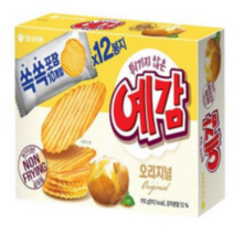 오리온 예감 오리지널192(튀기지않은 감자칩)간식, 한개