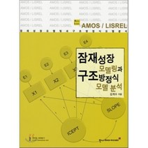 [한나래아카데미]잠재성장모델링과 구조방정식모형 분석(AMOS LISREL), 한나래아카데미