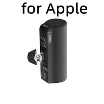 미니 보조베터리 5000mAh 휴대용 아이폰 삼성 Xiaomi, 블랙 3300mAh 8핀, CHINA