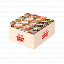 라면민족 (튀김우동4p+새우탕4p+안성탕면4p+짜파게티범벅4p)소컵 컵라면