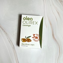 올레아 올리렉스 로젠지 캔디 2EA천연 허브 목캔디, 단품