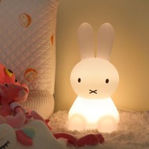 미피 LED 무드등 수유등 토끼조명 7색조절, 50cm