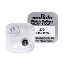 [SB] 무라타 379 SR521SW 1알 시계건전지 1.55V ( SB02 92000EA ), 본상품