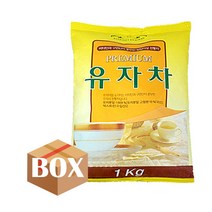대호 유자차 (1kg x 12개) 1박스