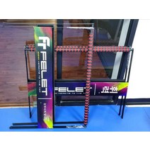 정리 테니스라켓 라켓정리대 채 라켓거치대 배드민턴, 길이 1미터에 바퀴가 달려 있지 않다