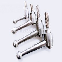 클램프레버 그립볼트 SUS CLB-WS-10 25 35 45 산업용 공업용 손잡이 스테인리스손잡이 SUS 그립볼트, CLB-WS-10 (45)
