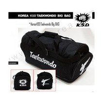 브랜드없음 KSD - 2단 가방 블랙/태권도 빅백/스포츠가방/팀백, KSD 2단 가방 블랙