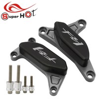 YAMAHA FZ-1N FZ1S FZ1N FZ 1S 1N 1 fz1 Fazer 06-20 액세서리 엔진 고정자 펄스 커버 가드 충돌 패드 슬라이더 보호 장치, 02 Grey