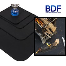 청룡조구 캠핑 방염포 방염매트 난로 버너 받침대 소방천 방열포 화재예방 방열시트 화로대, M