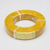 천지몰 대창전선 UL 1015 20번 600V 105도 황색 0.5SQ 1롤, 1개