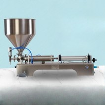 자동 액체 정량 주입기 / 충진기 정량기 계량기 소분기 물 우유 액체화장품 주스 저점도 액체 액상, 양면페이스트10-100ML