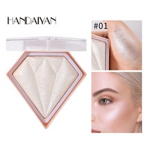 촉촉한 커버 커버력좋은 파운데이션 광채 스틱 물광 하이라이터 건성 복합성 매트 쿠션 컨실러 프라이머 블러셔 하이라이팅 파우더 브라이트닝 스킨 브론저 페이스 코 광대뼈 턱 형광펜, 01 펄 화이트