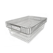 초음파 소독용 스텐 다용도 바스켓 바구니 뚜껑포함, 없음