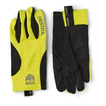 헤스트라 장갑 Hestra Runners All Weather 5개의 손가락 러닝 노란색 hi viz