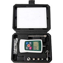 FITRADE 디지털 힘 게이지 동력계 장력 게이지 테스터 압력계 N LB Kg Oz 단위 300N 푸시, 백색, 01 빨간