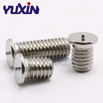 스터드용접기 100 Pcs M6 M8 x L 스테인레스 스틸 A2-70 용접 나사 ISO13918 DIN32501 스폿 스터드 SUS 304, 09 M6X25mm 50Pcs