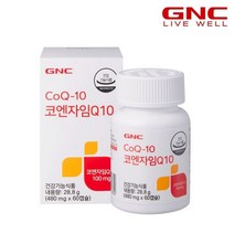 지엔씨 [지엔씨][지엔씨][GNC] 코엔자임Q10 (60캡슐) 60일분