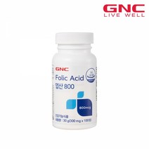 [GNC] 엽산 800 (100정) 100일분_(48090), 단품, 단품, 상세참조