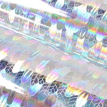 냉장고리폼 홀로그램시트지 필름 리프실버R526, 상세페이지 참조