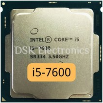 인텔 코어 i5-7600 i5 7600 3.5 GHz 쿼드 스레드 CPU 프로세서 6M 65W LGA 1151
