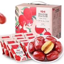 바삭한 대추간식 건대추 스몰포장 간식 선물세트408g, 1개