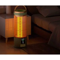 가정용난로 온열기 전기스토브 히터 난방기 전기히터, 녹색 모델