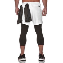 남자 레깅스 숏팬츠 스포츠 운동용 반바지 런닝복