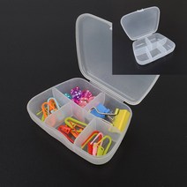 미니 5칸 수납케이스 부품함 멀티수납함 부품박스 장난감정리 투명수납함 플라스틱수납함 수납정리함 부품정리
