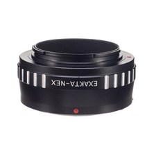 Exakta EXA 마운트 렌즈 용 어댑터 링 sony e NEX NEX-7/5N/3/5 a7 a7r2 a7m3 a9 a5100 a6600 카메라, 한개옵션0