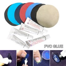 수선 테이프 패치 구멍 수리 텐트 접착 10pcs pvc 수리 접착제 공기 매트리스 팽창 공기 침대 보트 소파 요가 공 패치 접착제 수리 키트 범용 수리 접착제, 하얀